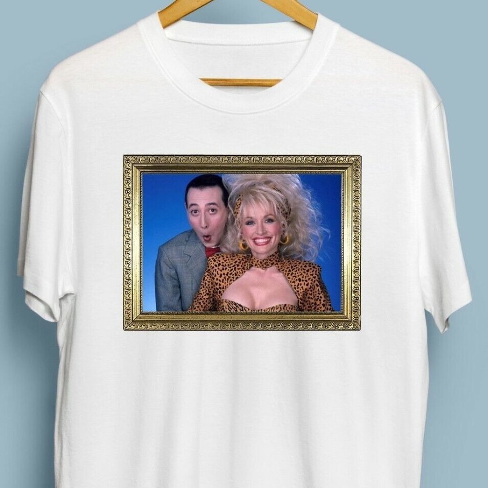 Vintage Dolly Parton Pee Wee Herman T Shirt